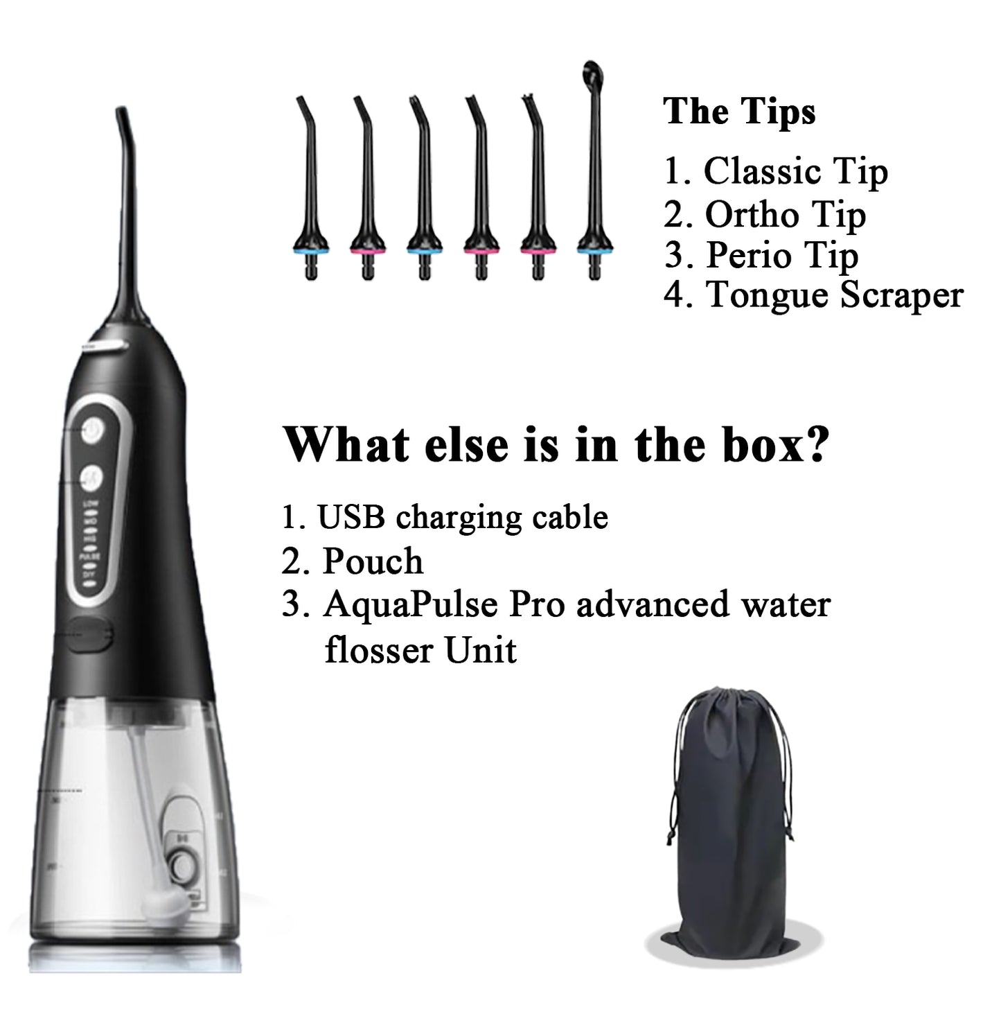 AquaPulse Pro Advanced Water Flosser